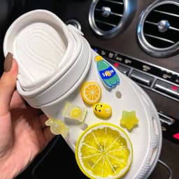2026 Fresh Lemon Shoe Charms Designer DIY Cute Shoes Party Decaration Accessories for JIBS Clogs Kid Boy Women Girls Gifts