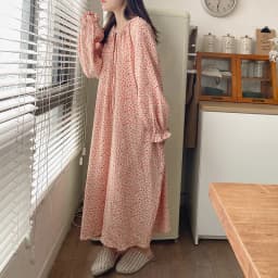 100% Cotton Gauze Maxi Dresses For Women Casual Solid Long Sleeve Bandage Lace Up Oversized Long Dresses Comfortable Homewear