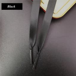 New Silk Shoe Laces Satin Ribbon Flat Shoelaces Women Sneakers Shoelace Boots Laces for Shoes Length 80CM 100CM 120CM 150CM1Pair