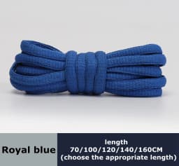 Men's and Women's Sports Shoelaces Color Semicircular Shoelace Suitable for All Shoes Round Laces AF1 Wear-resistant Non-slip