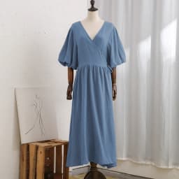 Causal 100% Cotton Women's Dress Vintage Crepe Gauze V-Neck Puff Sleeve Bandage Lace Up Elegant White Dresses Long Maxi Robe
