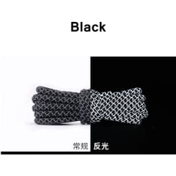 1 Pair NEW Reflective Sports Shoelace Round Rope Rhoelace Rtrong Light Shoelace Durable Shoelace Rope Length 100/120/140/160CM