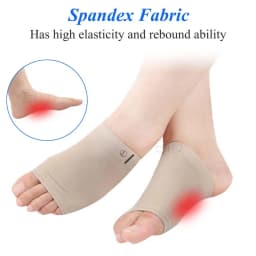 EiD 1Pair Orthopedic insoles bandage Arch Support Orthotic Insole Flat Foot Flatfoot Corrector Pedicure Insoles Cushion Pad Foot