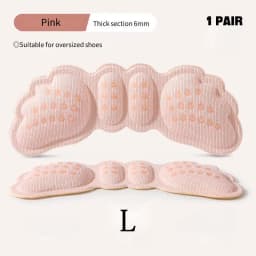 Heel Protectors Kids Shoes Heels Cushion Shoe Pads for Child Stickers Inserts Adjustable Size Shoes Insoles Foot Pain Relievers