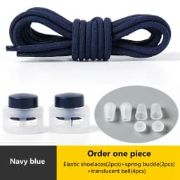 Elastic Round Lock Shoe laces Children's Sneakers Shoelaces without ties No Tie Shoelace Kids Adult Laces for Shoes Shoestrings