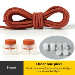 Elastic Round Lock Shoe laces Children's Sneakers Shoelaces without ties No Tie Shoelace Kids Adult Laces for Shoes Shoestrings