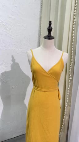 Summer 100% Cotton Muslin Women'S Dress V-Neck Tie-Up Sexy Sleeveless Bandage Long Maxi Dresses Party Holiday Vestido