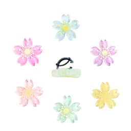 1 PC Flowers Shoe Buckle Shoelaces Decorative Clip Shoe Charm Trend Creative Cute Sneaker Canvas Cartoon DIY Shoes Accessories