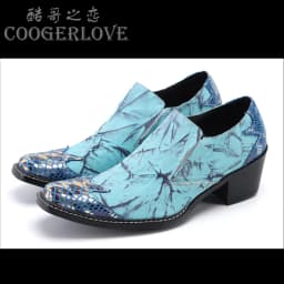 Men's Genuine Leather High‑Heel Height‑Increase Dress Shoes Luxury Business Casual Footwear For Spring Banquet Social Wedding Oc
