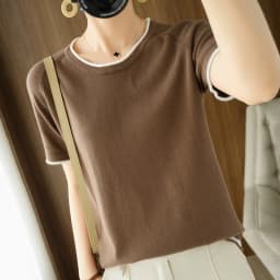 T-shirt women 2022 new round neck sweater casual top women tees slim Korean pullover large size cotton short sleeve hot sale
