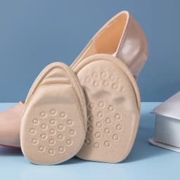 Half Insoles for Shoes Inserts Forefoot Insert Non-slip Sole Cushion Reduce Shoe Size Filler High Heels Pain Relief Shoe Pads