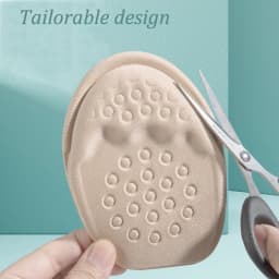 Half Insoles for Shoes Inserts Forefoot Insert Non-slip Sole Cushion Reduce Shoe Size Filler High Heels Pain Relief Shoe Pads