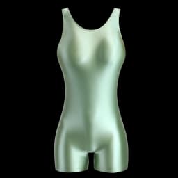 MJINM Women's Summer Sexy Glossy One-Piece Catsuit Waistcoat Jumpsuit Romper Playsuit Sports Pants Tight Fit Casual Outfit