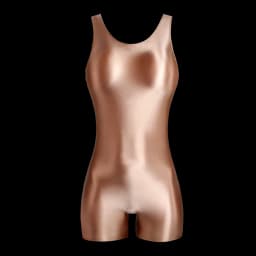 MJINM Women's Summer Sexy Glossy One-Piece Catsuit Waistcoat Jumpsuit Romper Playsuit Sports Pants Tight Fit Casual Outfit