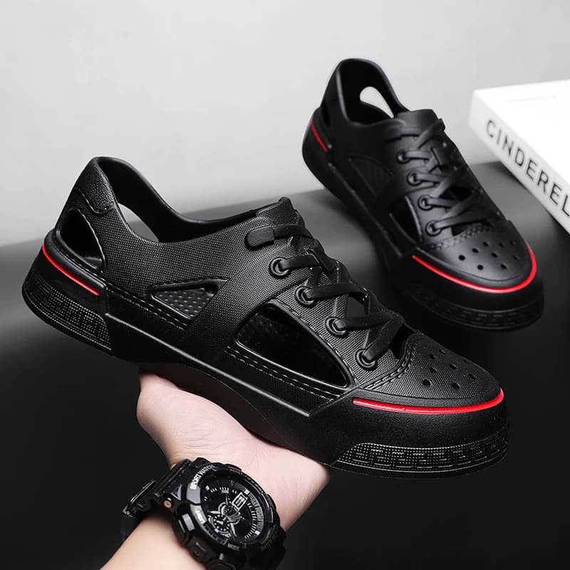 Summer Comfortable Men's Garden Clogs Breathable EVA Injection Shoes Casual Sandal Woman Beach Slippers Water Shoes Clogs Cheap