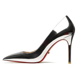 Luxury Genuine Leather Elegant Women's High Heels Shoes Pointed Toes Sexy Classic Red Soled Shoes Pumps Ladies Prom Shoes Women
