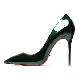 Luxury Genuine Leather Elegant Women's High Heels Shoes Pointed Toes Sexy Classic Red Soled Shoes Pumps Ladies Prom Shoes Women