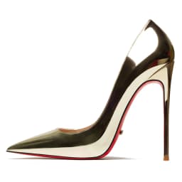 Luxury Genuine Leather Elegant Women's High Heels Shoes Pointed Toes Sexy Classic Red Soled Shoes Pumps Ladies Prom Shoes Women