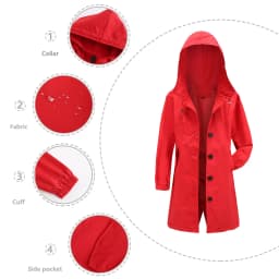 Hooded Women Windbreaker Long Trench Coat Solid Color Pocket Casual Long Outwear Fashion Windbreaker женская куртка