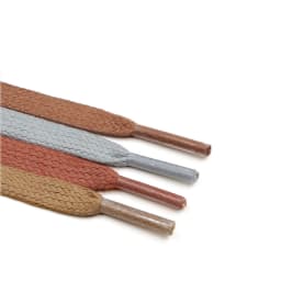 1 Pair Waxed Flat Shoelaces Leather Waterproof Casual Shoe Laces Unisex Boots Shoelace Length 60/80/100/120/140/160/180CM Laces