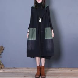 Retro Women Long Hooded Vest Summer Autumn Cardigan Free Shipping Sleeveless Tops Plus Size Korean Fashion Loose Big Pocket New