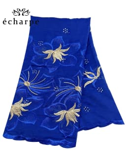 Latest Dubai Cotton Scarf Muslim Women African Cotton Hijab Islam Hijab Pashmina Turban Headscarf Embroidery Shawl