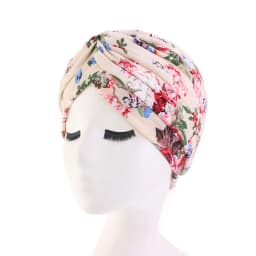 2026 New Crinkle Soft Stretchy Africa Hijab Caps Muslim Wrap Head Turban India Hat Flowers Headtie Chemo Bonnet Ready To Wear