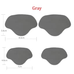 4PCS Insoles Heel Repair Subsidy Sticky Shoes Hole Sneaker Lined With Anti-Wear After Heel Stick Foot Care Pad Insoles for shoes
