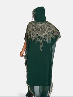 Women's Chiffon Batwing Sleeve Sequins and Fringes Loose and Versatile Dress African Fashion Gown Free Size Summer New 2022