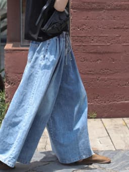 AmaxluluE 2025 Spring Harajuku Design Womens Wide Leg Pants Vintage Loose Female Denim Pants Korean Pockets Leisure Blue Jeans