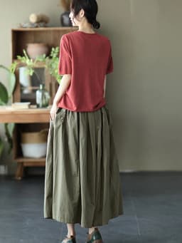 Amax LuluE Fall 2025 Womens Fashion Loose Leisure Cotton Wide Pants Luxury Females Korean Style Classic Trousers Vintage Clothes