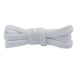 Cool Extra Long 7mm Flat Type Polyester Solid Color Laces Classic Casual Bootlaces for Men Women Wholesale Black White Shoelaces