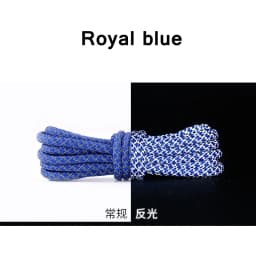 1 Pair NEW Reflective Sports Shoelace Round Rope Rhoelace Rtrong Light Shoelace Durable Shoelace Rope Length 100/120/140/160CM