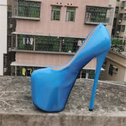 SDTRFT Platforms Stilettos 22cm Ultra Thin High Heels Ladies Shoes Woman Catwalk Shows Cosplay Pole Dance Pumps Sapato Feminino