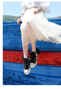 New Women DIY Custom-made Creative Casual Shoes Wild Cute Girl's Lace Canvas Shoes High Top Fashion Sneaker Ins Rhinestone Shoes