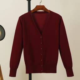 Black Cropped Cardigan Female Clothing Jersey Blouses Women's Coat Spring 2026 Long Sleeve Top Korean Fashion Knitted Sweater
