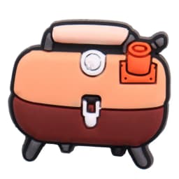 New Arrivals 1pcs PVC Tourist Caravan Machine Shoes Accessories Oil Garden Shoe Decorations Fit Kids Charms Party Gift