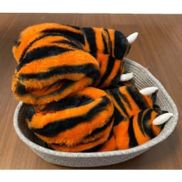 Women's Slippers Winter Cartoon Monster Paw Cotton Boots Fashion Animal Paw Home Plush Warm Shoes For Men And Women Floor Shoes