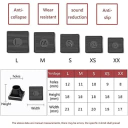 High Heel Protectors Heel Repair Caps Covers Heel Cover Non-slip Square TPU/PVC Material Soft Damping Woman 1 Pair