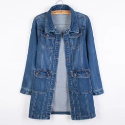 UHYTGF 2023 6XL Denim Vest Women Jacket Single Breasted Sleeveless Autumn Winter Jeans Waistcoat Female Vintage Cowboy Coat 2482