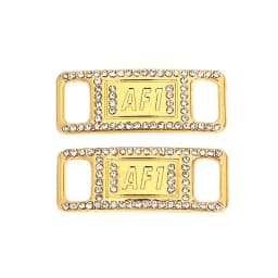 Diamond Shoelaces Buckle Shoelace Buckle Metal Shoelaces Accessories Metal Lace Lock Decorations Sneaker Kits Shoe Charms