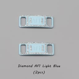 Large Glitter Shoelaces Buckle Metal Buckle Shoelace Accessories Metal Lace Lock DIY Sneaker Shoe Decorations 2pcs / Pair