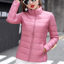 8XL Women White Duck Down Coats 4XL 5XL Female Ultra Light Duck Down Jackets Autumn Winter Warm Stand Collar Hiking Coat Outwear