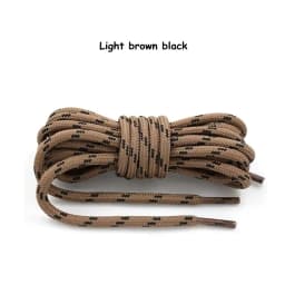 1Pair Round Shoelaces Outdoor Hiking Sports Shoe Laces Kids Sneakers Shoelaces Length 100/120/140/160CM Lacets Baskets 19 Colors