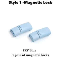 2026 Fashion New Metal Shoelace Magnetic Buckle Shoes Accessories Sneaker Kits Metal Laces Buckle 4 Style Shoe Decorations