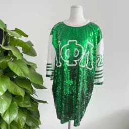 Iota Phi Lambda Sequined T-Shirt