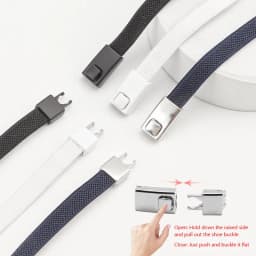 New Press Lock Shoelaces Without Ties Flat Elastic Laces Sneakers Boots No Tie Shoelace Rubber Bands for Shoes Accessories1Pair