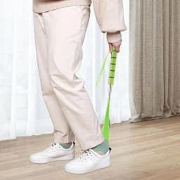 Retractable Shoehorn Shoe Horn Stainless Steel Shoehorn Long Handle Shoehorn Durable Shoe Accessory Lifter Shoes Spoon Shoehorn