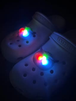 2PCS Owl Creative Shoe Light, Applicable to Shoe Charms, Creative Luminescence Shoe Decoration Accessories