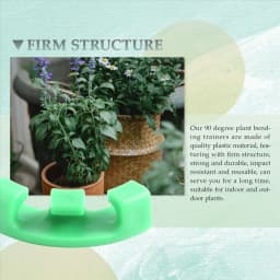36 Pcs 90 Degree Plant Trainer for Low Stress Training Bending Clips LST Clips for Plant Trellis Growth Kits